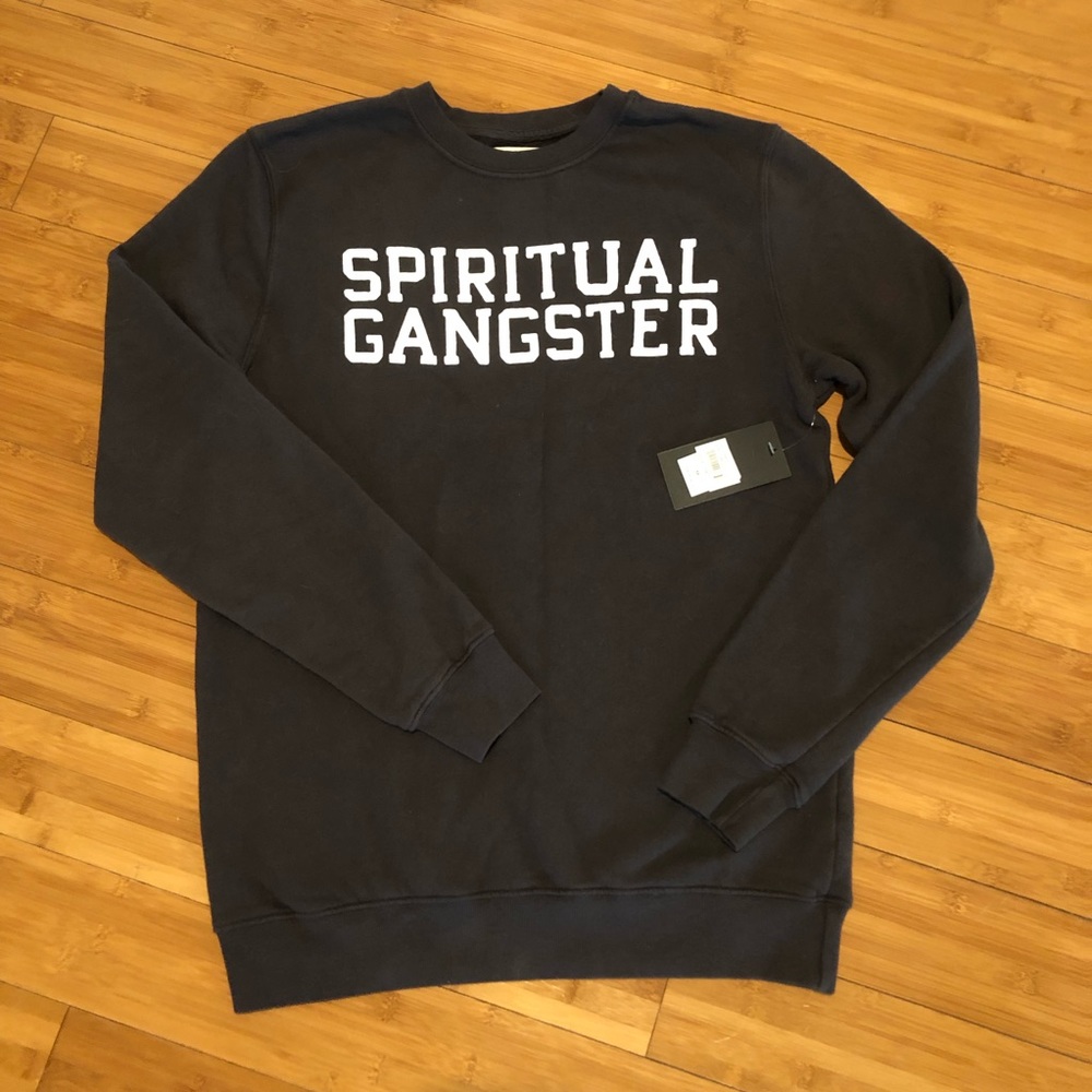 Spiritual Gangster Charcoal Pullover